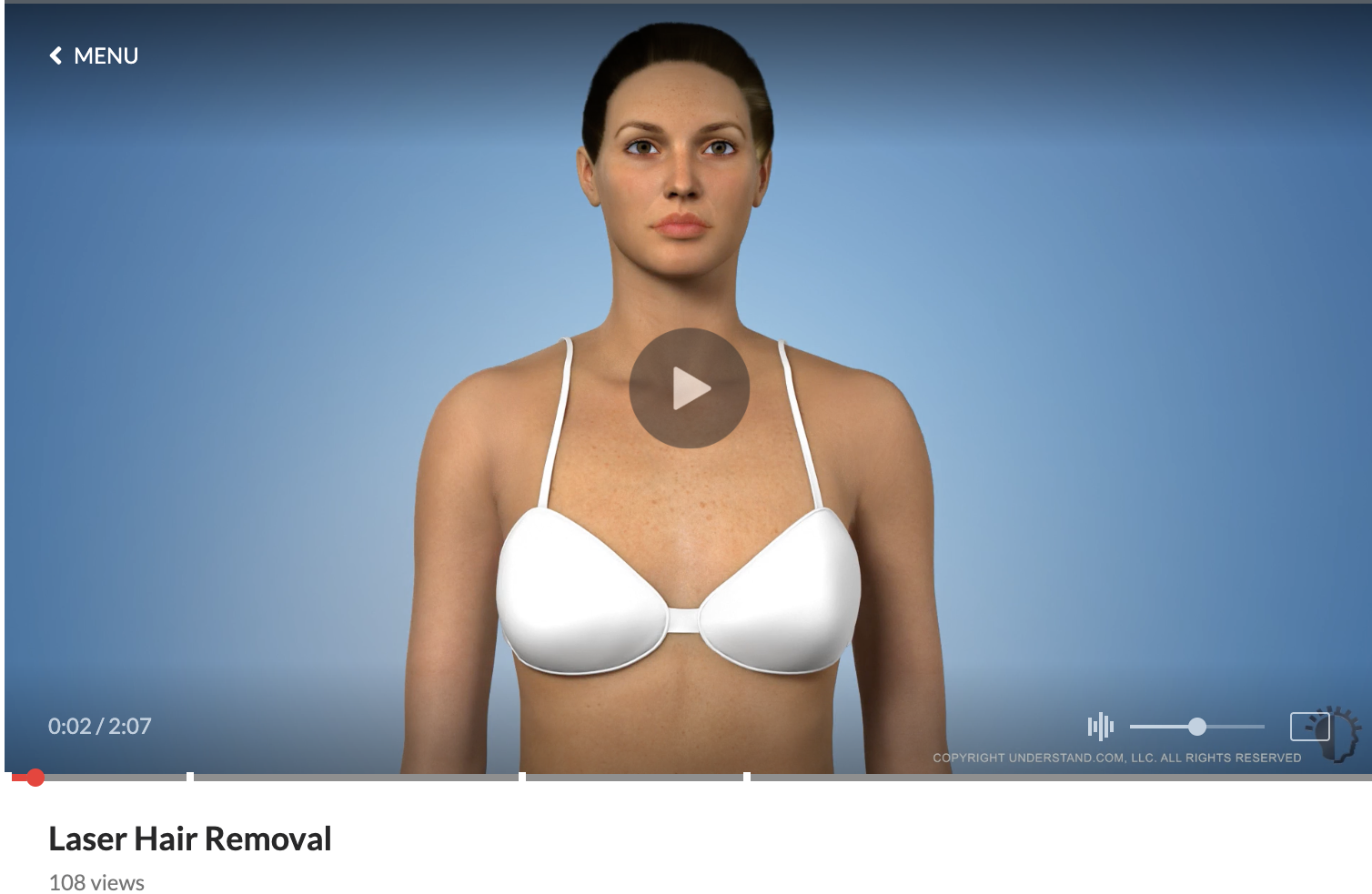 Animation on How Laser Hair Removal is Done?